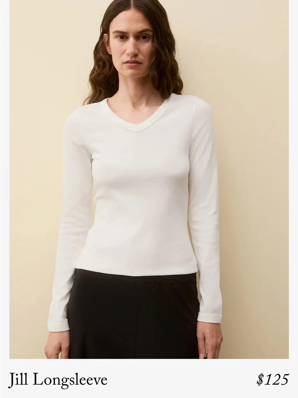 Flore Flore Jill Long-sleeve white size medium - Picture 2 of 7